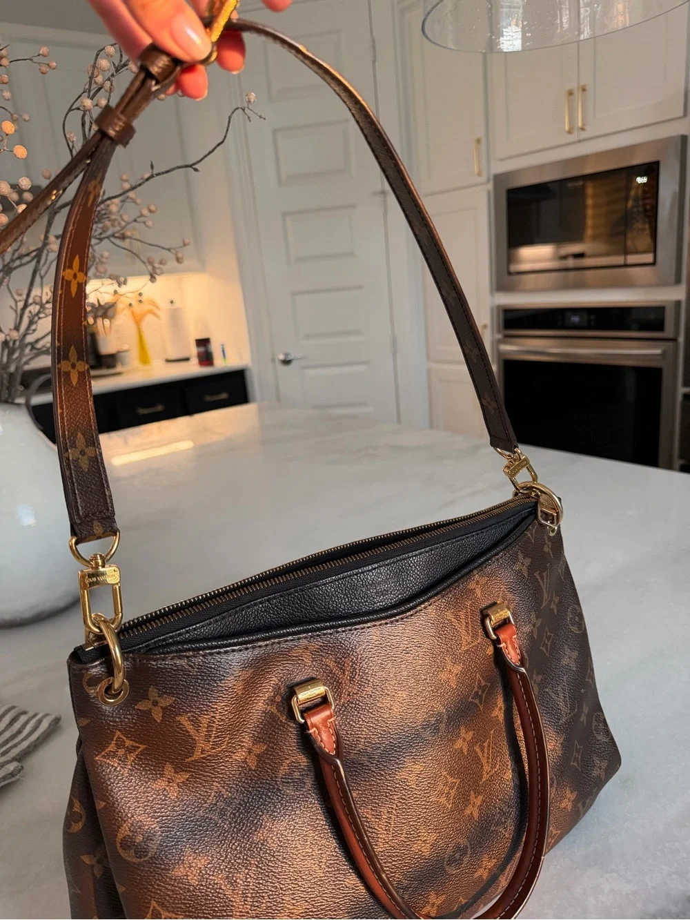 Authentic Louis Vuitton Pallas BB - Medium size
